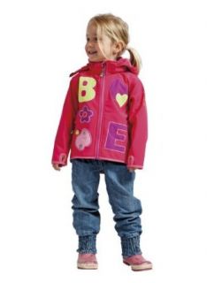 ELKA Softshell Jacke fr Kinder Pink gemustert Gr. 92 Bekleidung