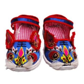 Exquisite Baby Kleinkind Schuh 100% Handgen&#228hte Reine Chinesische Stickerei Kunst # 123 Schuhe & Handtaschen