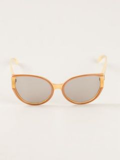 Silhouette Vintage Large Cat Eye Frame Sunglasses   A.n.g.e.l.o Vintage
