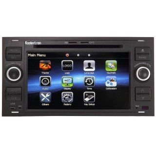 Koolertron(TM) autoradio DVD player fr FORD FOCUS 2004 2007 FORD TRANSIT 2007 FORD TRANSIT CONNECT 2005 FORD C MAX S MAX 2005 2007 FORD FUSION/FIESTA Nov 2005 FORD GALAXY 2007 FORD FIESTA 2005 FORD KUGA 2008 FUSION 2005 Built in GPS Navigation Dual Zone 7