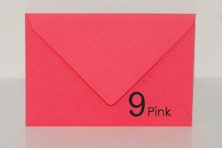 50 Stck hochwertige Briefumschlge C6 (114x162 mm) Farbe 09 pink Bürobedarf & Schreibwaren