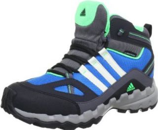 adidas Performance AX 1 MID CP K Q34522, Unisex Kinder Trekking  & Wanderschuhe, Blau (CRAFT BLUE F12/CHALK 2/GREEN ZEST S13), EU 36 2/3 (UK 4) Schuhe & Handtaschen