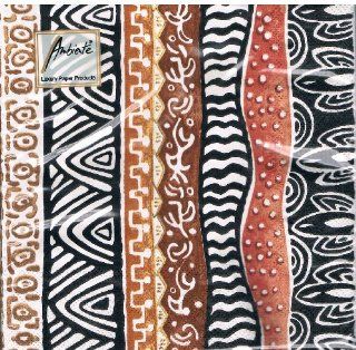 Ambiente   Servietten   African Stripes   Afrika / Streifen / Muster Küche & Haushalt