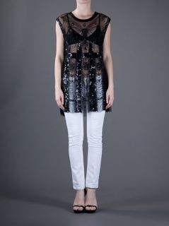 Pierre Balmain Beaded Top