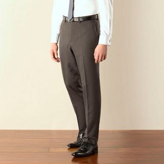 Red Herring Charcoal semi plain slim fit suit trouser