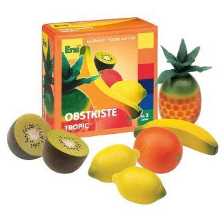 Erzi Sortierung Obst Tropic, Spielzeug Lebensmittel, Kaufladenzubehr Spielzeug