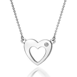 Hot Diamonds Open heart necklace