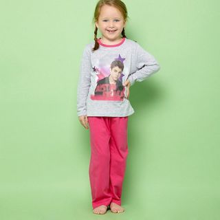 Justin Bieber Girls pink Justin Bieber pyjama set