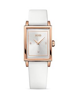 HUGO BOSS Ultra Slim Ionic Rose Gold Plated Steel Watch, 26mm's