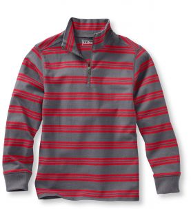 Boys Quarter Zip Pullover, Stripe