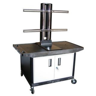 Luxor Mobile Plasma / LCD Stand with Cabinet LE27CWTUD