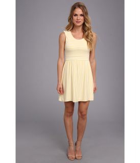 Gabriella Rocha Tara Dress Pale Citrus/White