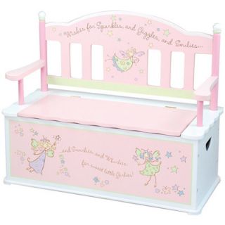 Fairy Wishes Kids Storage Bench by Levels of Discovery