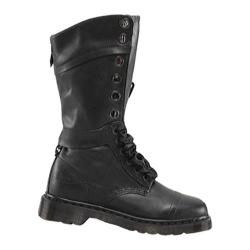 Womens Dr. Martens Triumph 1914 W 14 Eye Boot Black Darkened Mirage