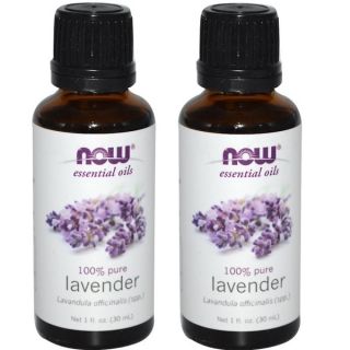 Now Foods 1 ounce Lavender Essential Oil (Pack of 2)  