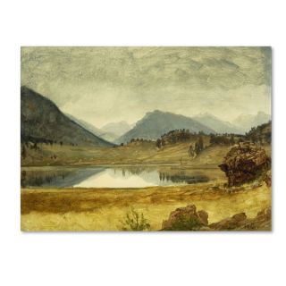 Albert Bierstadt Wind River Country Canvas Art