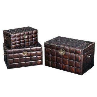 Faux Leather Upholstered Box Set   15243772   Shopping