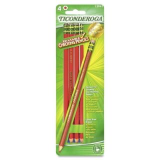 Ticonderoga Erasable Colored Pencil (4 Per Card)