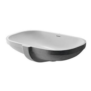 Duravit White Alpin D code Undermount Porcelain 12.60 20.67 Bathroom