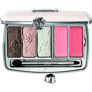 Dior Garden Clutch Makeup Palette No. 002 for Glowing Eyes and Lips