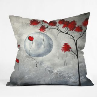 DENY Designs Madart Inc. Far Side Of The Moon Polyester Throw Pillow