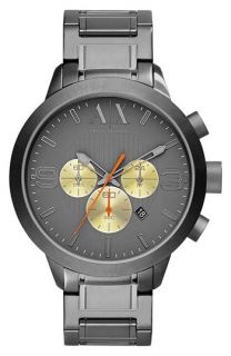 AX Armani Exchange Contrast Subdial Bracelet Watch, 45mm