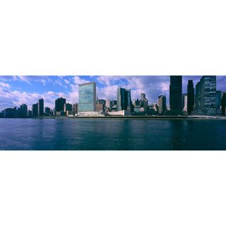 iCanvas Panoramic Skyscrapers at the Waterfront, East River, Manhattan