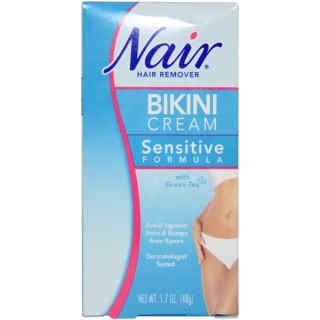 Nair Sensitive Formula Bikini Cream with Green Tea 1.7 ounce Hair