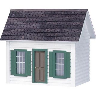 Real Good Toys Finished Lightkeeper's House Dollhouse Kit   1/2 Inch Scale   Collector Dollhouse Kits
