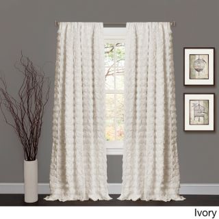 Lush Decor Emma Rosette 84 inch Curtain Panel   15997925  