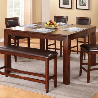 Winners Only, Inc. Fallbrook Counter Height Extendable Dining Table