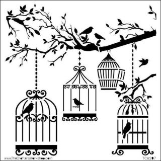 Crafters Workshop Birds of a Feather Template   13641757  