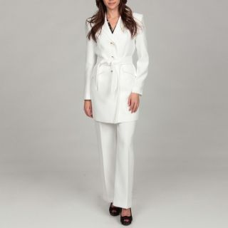 Le Suit Womens Vanilla Ice 2 piece Pant Suit  ™ Shopping
