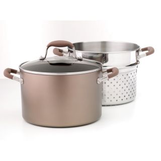 Anolon 7 quart Covered Stockpot and Strainer  ™ Shopping