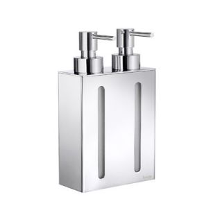 Outline Two Container Soap and Lotion Dispenser