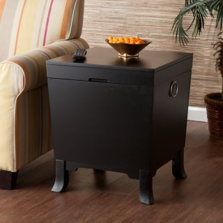 Upton Home Pyramid Espresso Trunk Cocktail Table