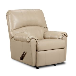 Simmons Windsor Bonded Leather Rocker Recliner   Recliners