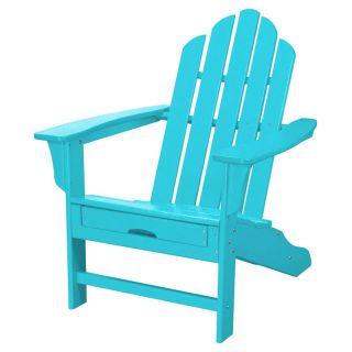 Hanover All Weather Adirondack Chair with Pull out Ottoman   Adirondack Chairs