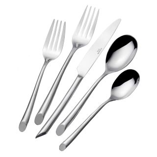 Towle Living Wave 18/0 Forged 42 Piece Flatware Set   Flatware