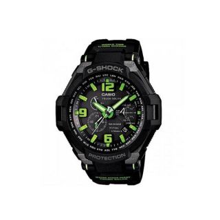 Casio Mens G1400 1A3 G Shock Black/ Green Digital Watch   16306966