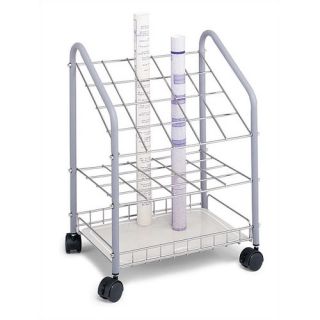 Safco Products Wire Roll File Filing Cart