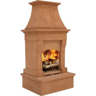 Pacific Living Outdoor Mid-Size Fireplace, Model# 20.003.26DT