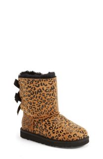 UGG® Bailey Bow   Leopard Boot (Walker, Toddler, Little Kid & Big Kid)