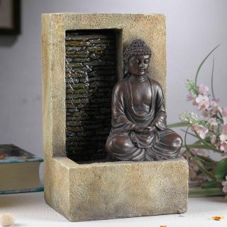 Jeco Buddha Tabletop Fountain   Fountains