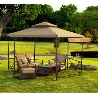 Crawford 13 Ft. W x 11 Ft. D Steel Gazebo