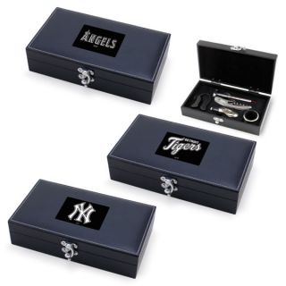 MLB American League Syrah 5 piece Wine Accessories Boxed Set