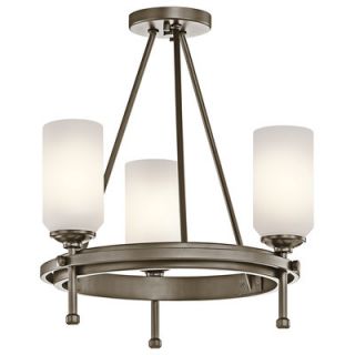 Ladero 3 Light Convertible Chandelier by Kichler
