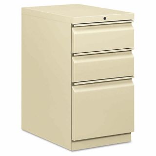 HON Brigade Series Efficiencies 3 Drawer Mobile File Cabinet   File Cabinets