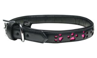 Dogit Faux Leather Reflective Collar   XL