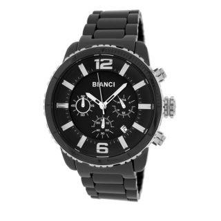 Roberto Bianci Mens 5875M Black Ceramic Chronograph Watch  